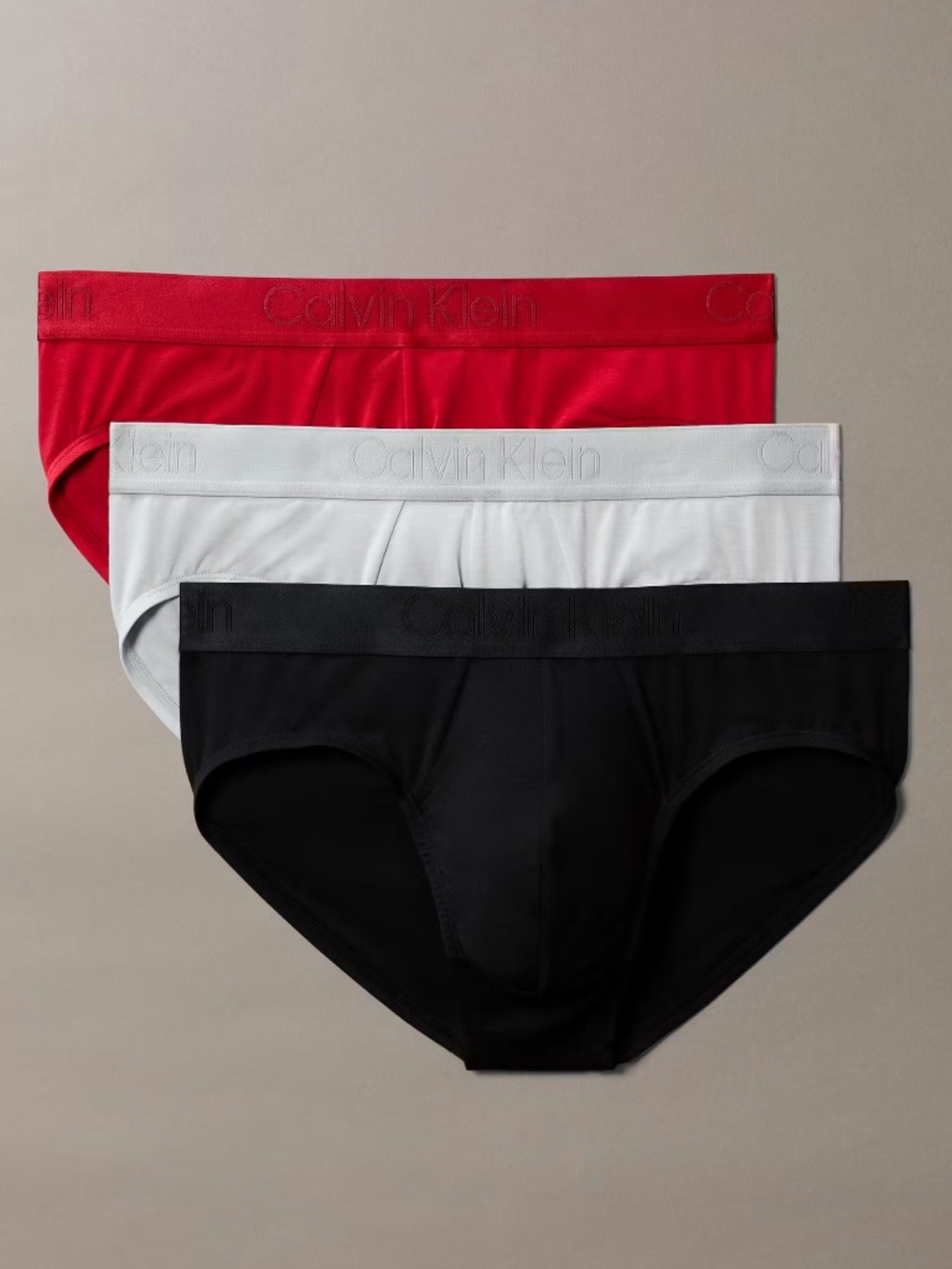 Calvin Klein Black 3 Pack Briefs - size XXL - NEW